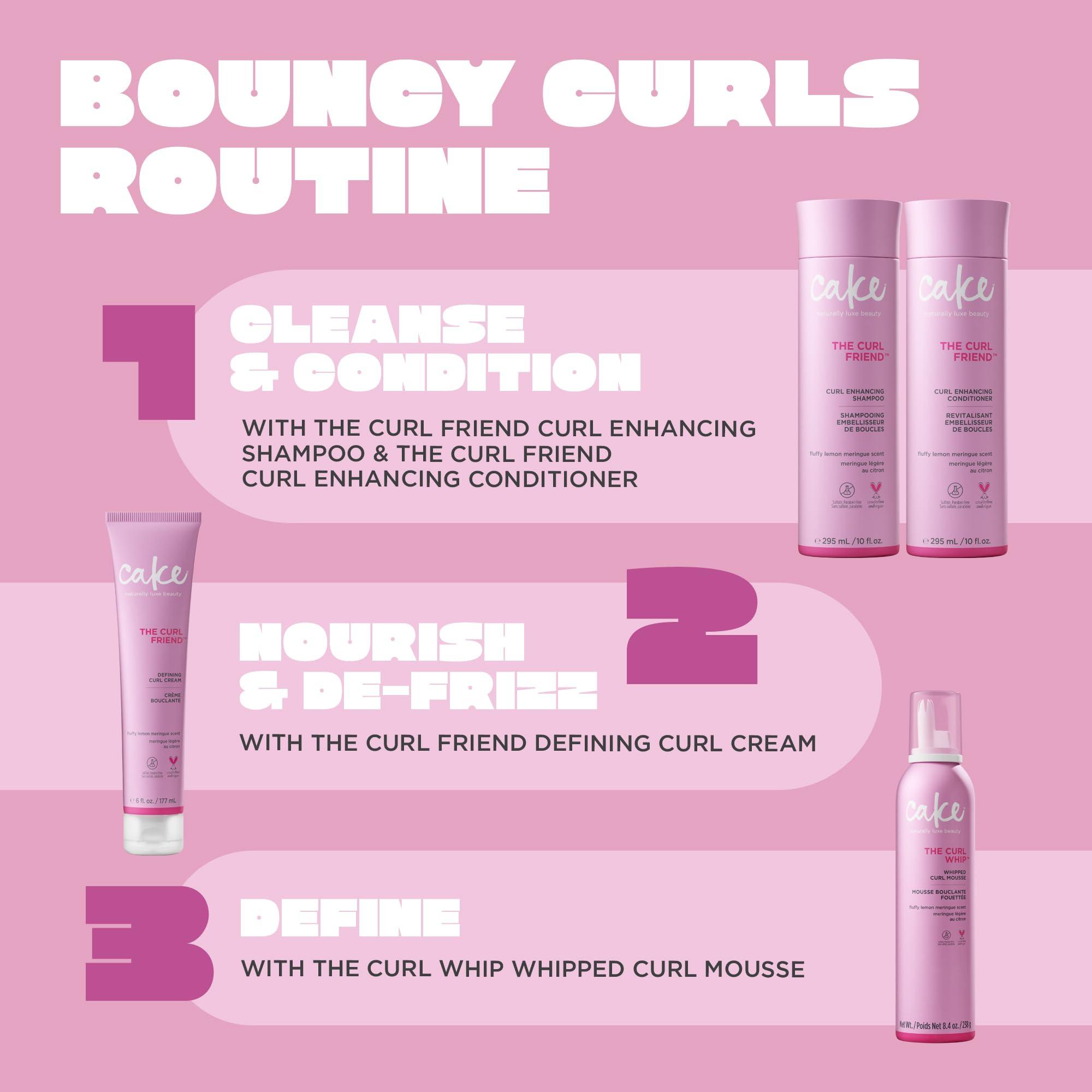 Cake Beauty Cake Beauty The Curl Next Door Curl Enhancing Conditioner, 10 Ounce (Pack of 2)