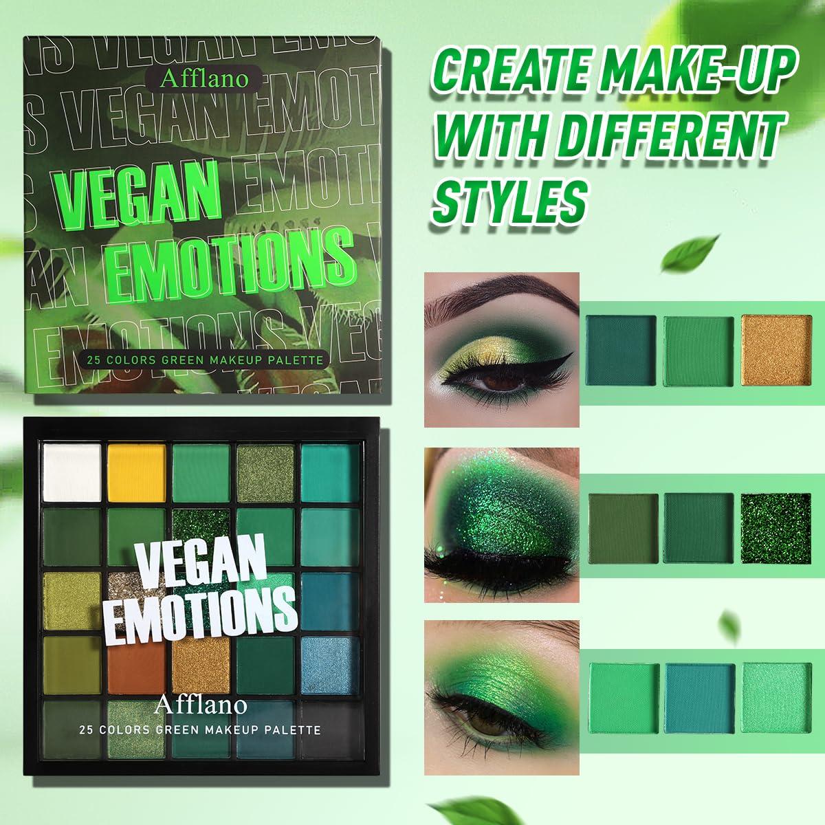 oygcee oygcee Green Eyeshadow Palette,Light Bright Emerald Dark Avocado Neon Green Eyeshadow Shades,25 Colors Matte Shimmer Glitter High Pigmented Eye Shadows Makeup Pallet, Waterproof Makeup Pallete