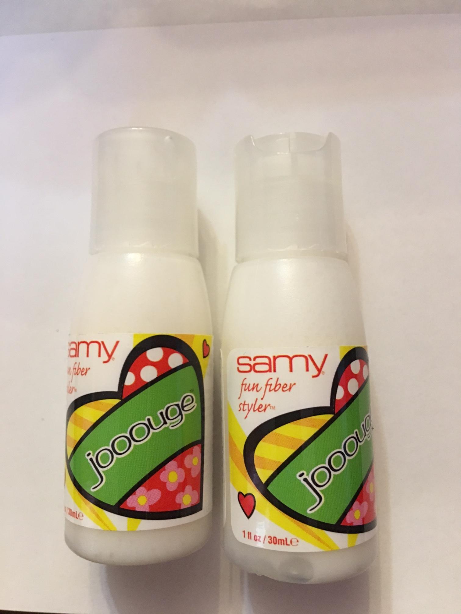 Samy Samy Jooouge Styler Fun Fiber 1 oz./30ml (2 pack deal)