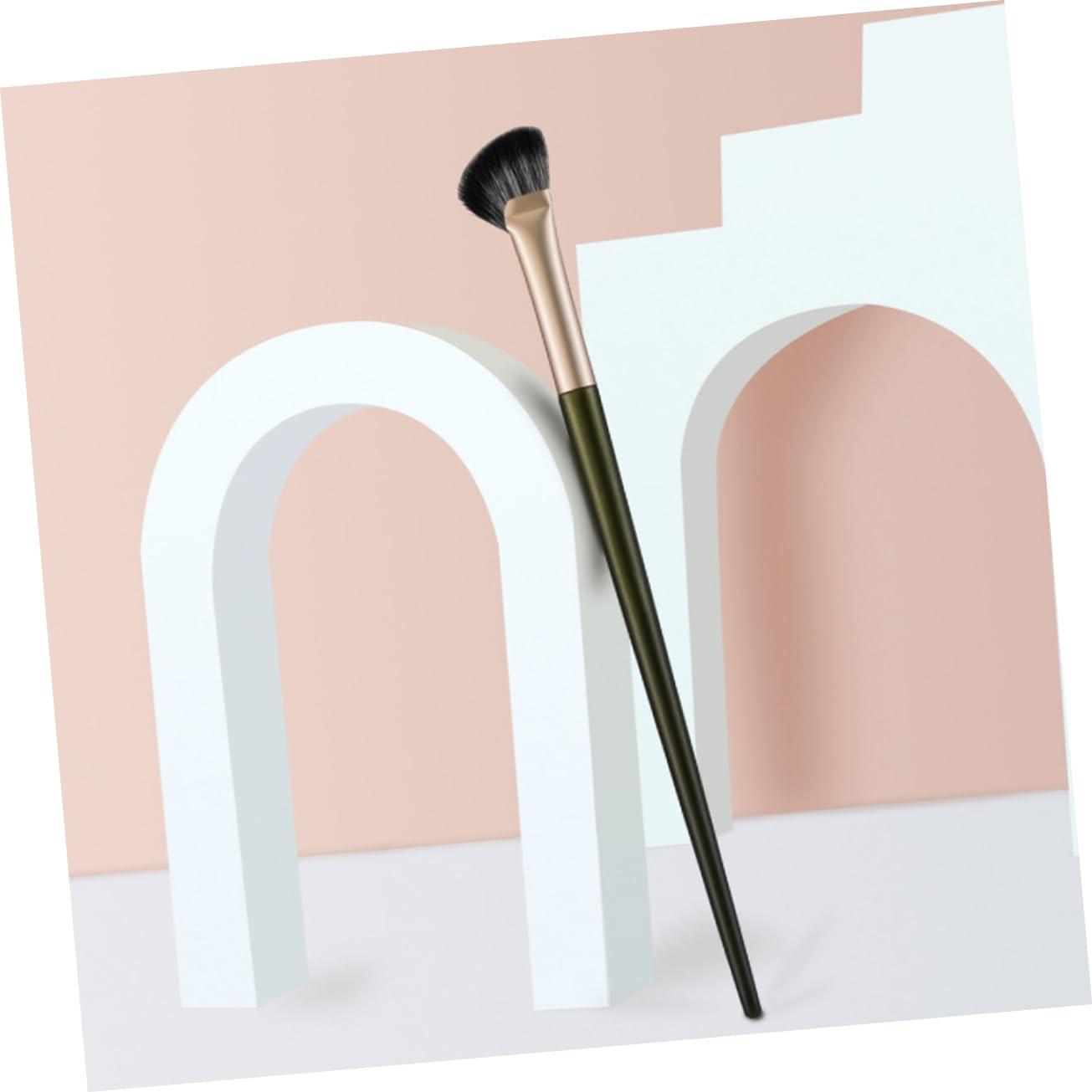 NOLITOY NOLITOY 4pcs Nose Shadow Brush Contour Brush for Nose Makeup Nose Contour Brush Nose Contour Kit Brow Contour Nose Brush Blush Brush Nose Contour Sponge Mask Face Artificial Fiber