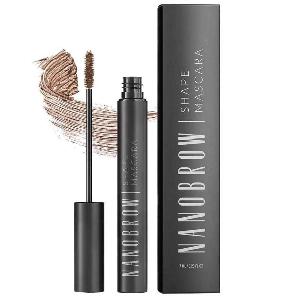 NANOBROW Nanobrow Shape Mascara Light Brown– tinted mascara for eyebrows, perfect brow definition, easy brow styling