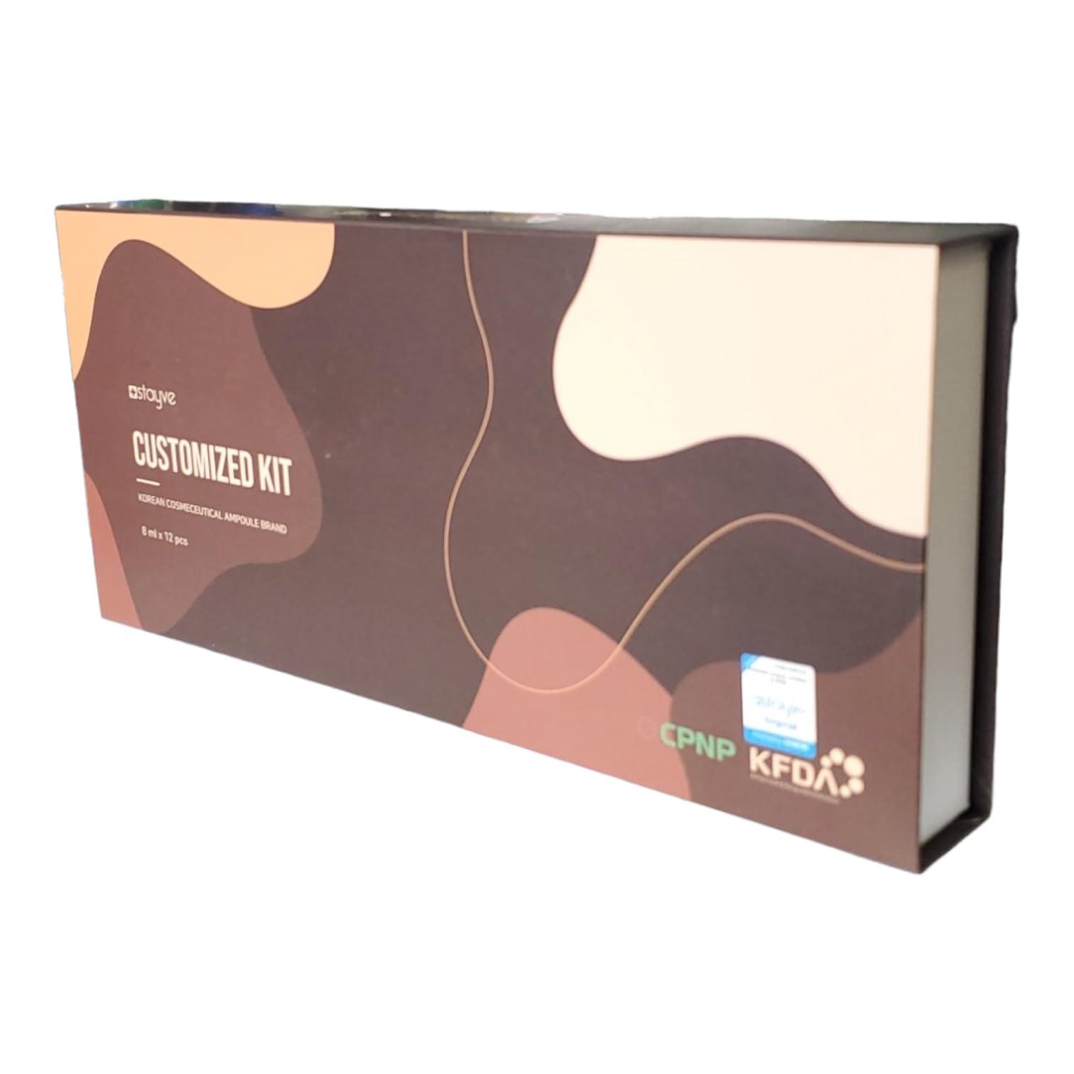 Stayve Stayve BB Shine Glow Customized Kit Booster and Pigments Mix - 12 Vials