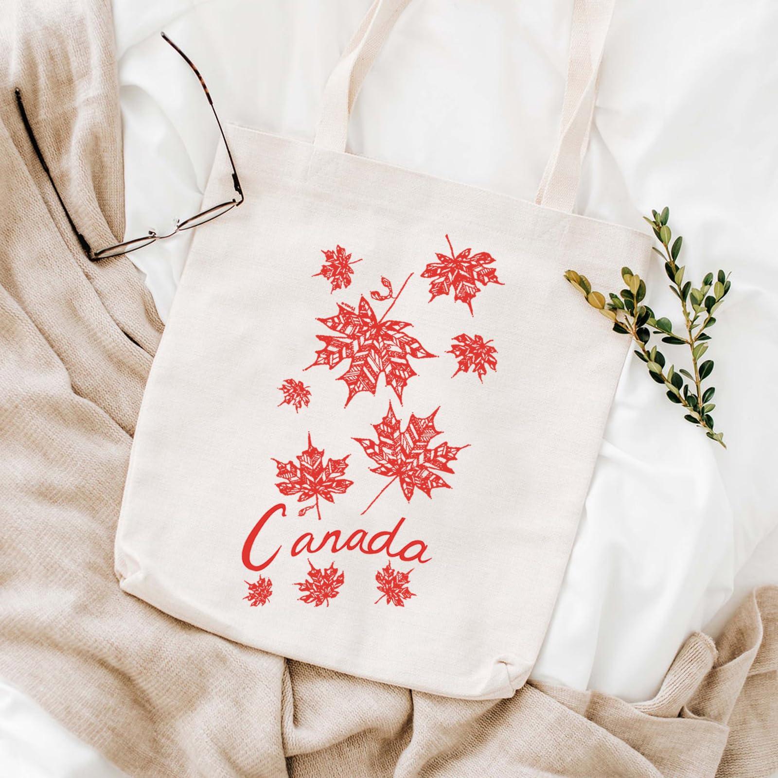 WCGXKO WCGXKO Canada Trip Merchandise Canada Souvenirs Gift Toronto Canadian merch Canada Honeymoon Gift (Canada Tote)