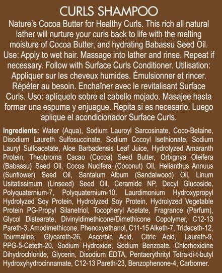 Surface Hair Surface Hair Curls Shampoo, 2 Fl Oz