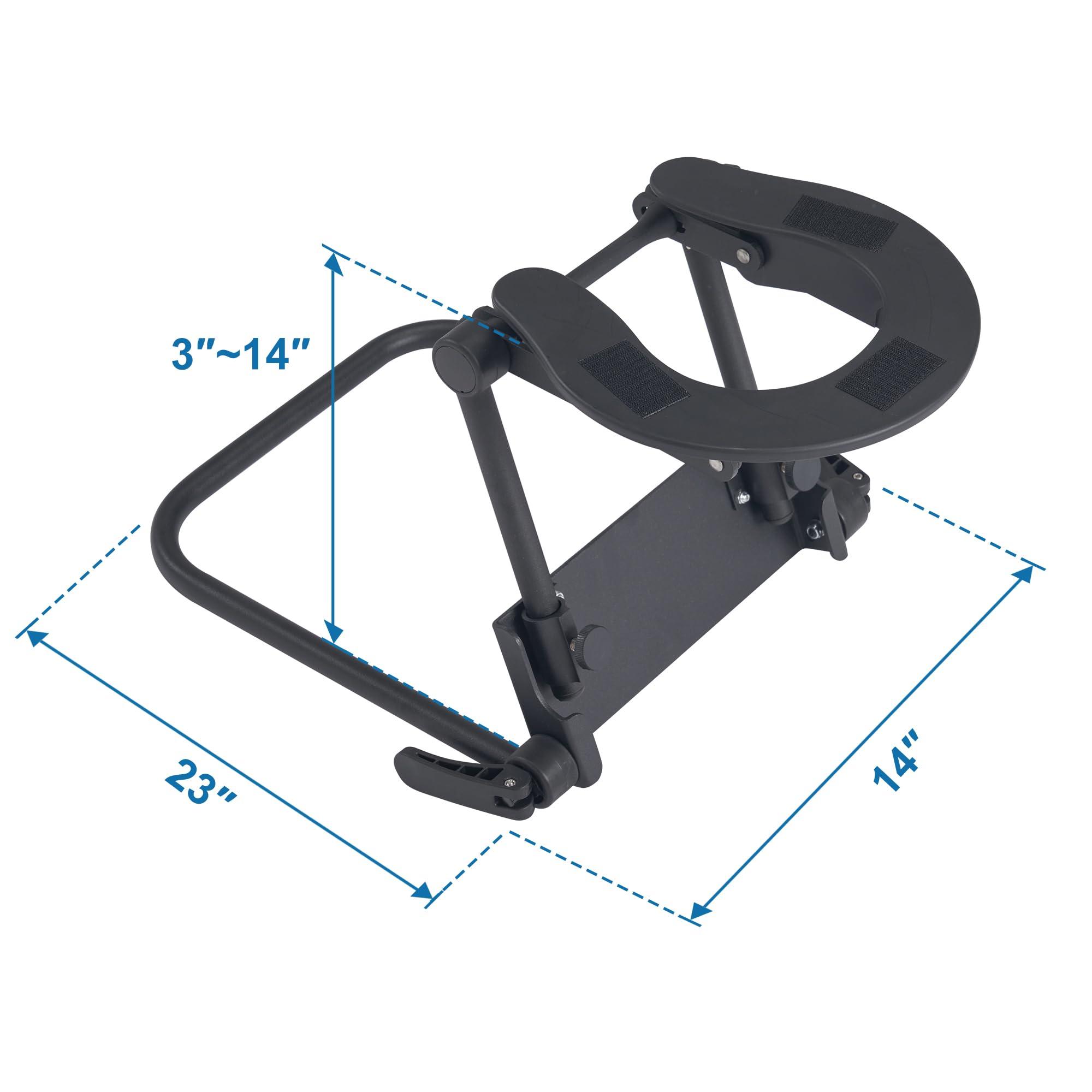 Master Massage Master Massage Home Massage Kit Professional, Adjustable Headrest & PU Face Cushion for Private Masseuse, Face Down Mattress Top Massage Kit Family Use (Cinnamon)