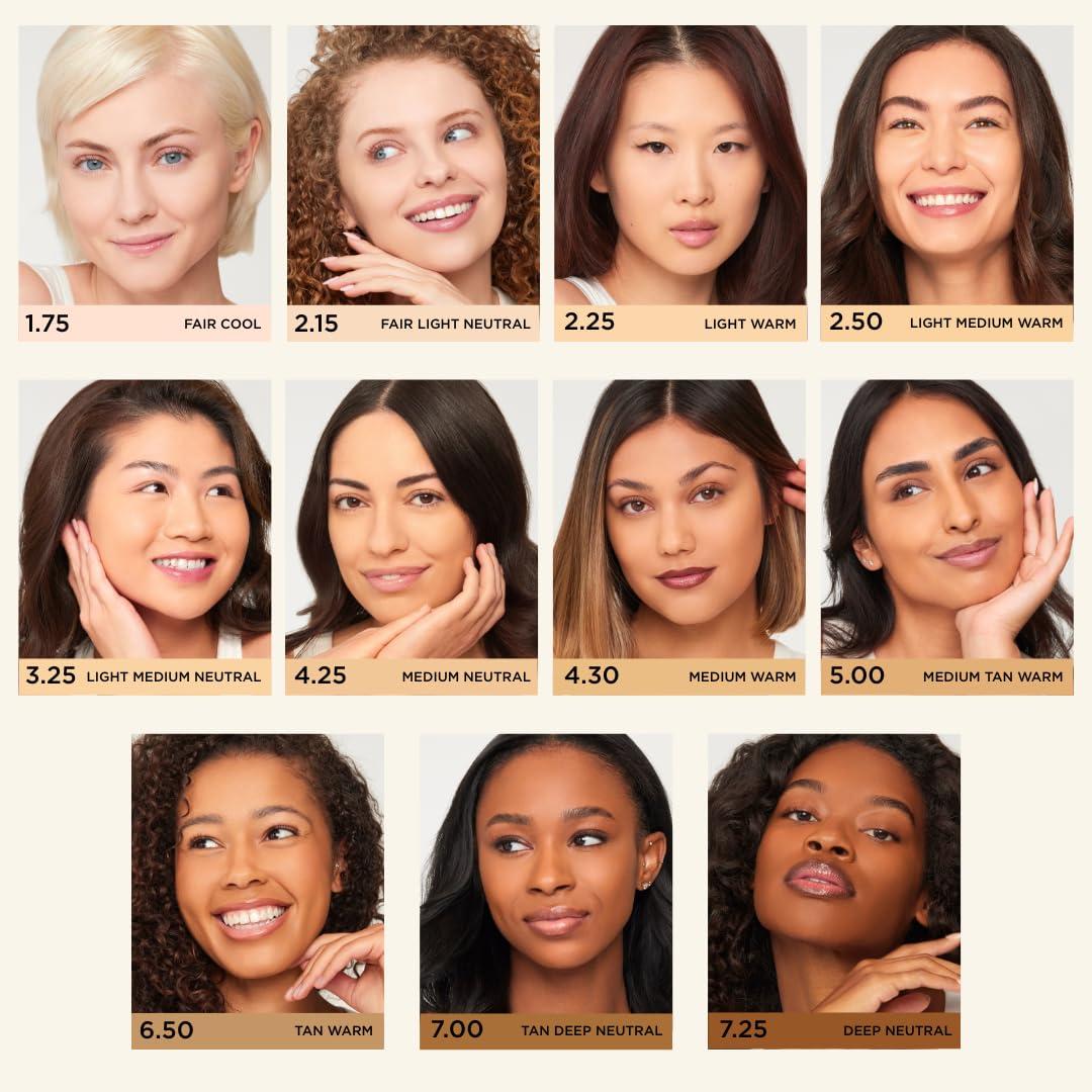 HALEYS Re-set Full Coverage Matte Foundation - Oil-Free Liquid Foundation with Double-Dose Pigments for Smooth, Natural Finish - Long-Lasting Foundation for Sensitive, Acne-Prone Skin by Haleys (1.75)