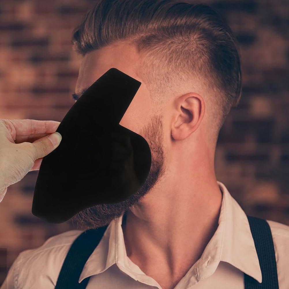 Ipetboom Ipetboom Hairline Enhancement Card - 3PCS Hairline Optimizers Hairline Enhancing Card Multi-Purpose Hairline Filler Design - Beard Shaping Too for Hairline Barber