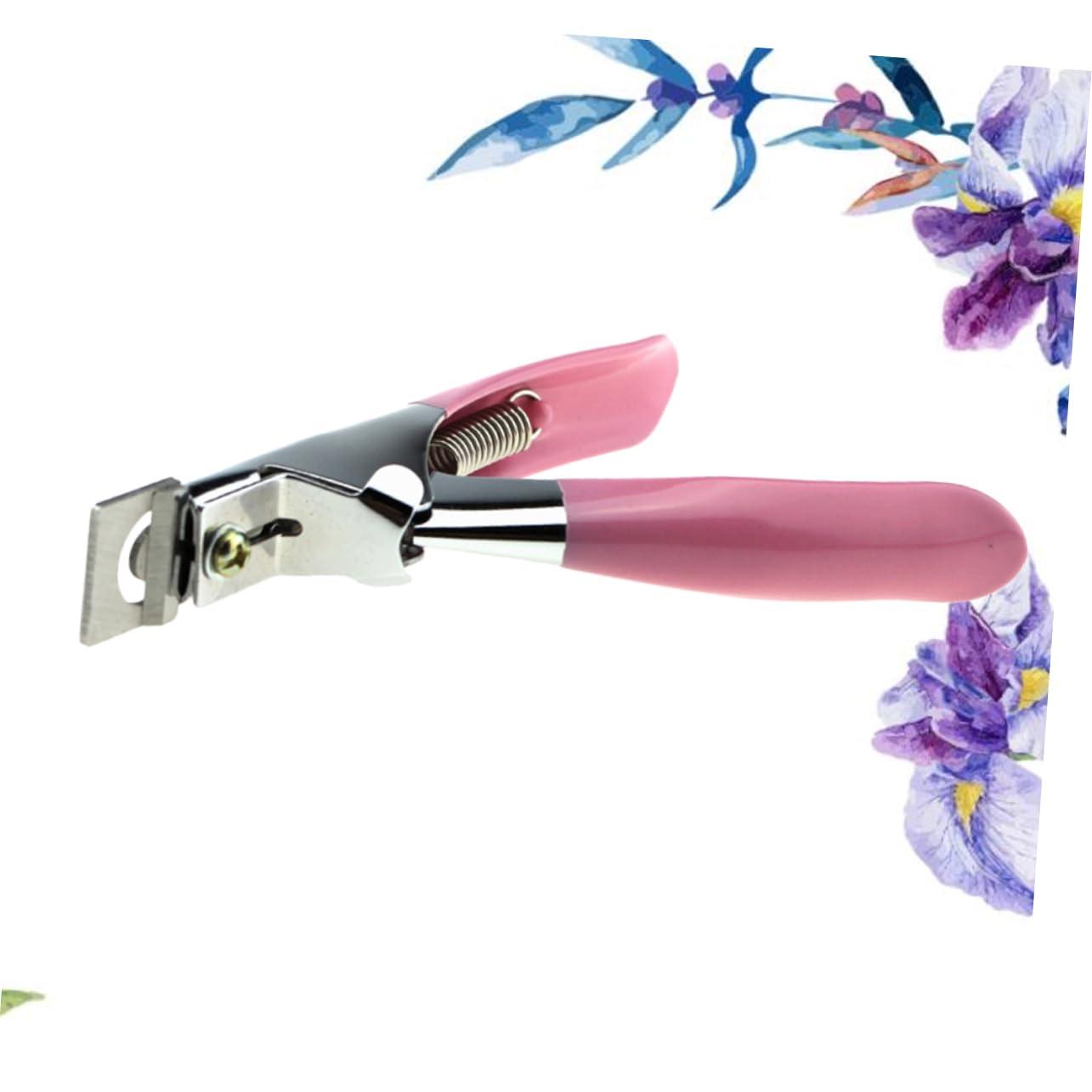 POPETPOP POPETPOP 2pcs Nail Tip Trimmer Straight Nail Clippers Fake Cuticle Clipper Nails Curved Nail Clipper Stickers Manicure Pedicure Tools Nail Tools for Nail Art Pedicure Clip Nail Cutter