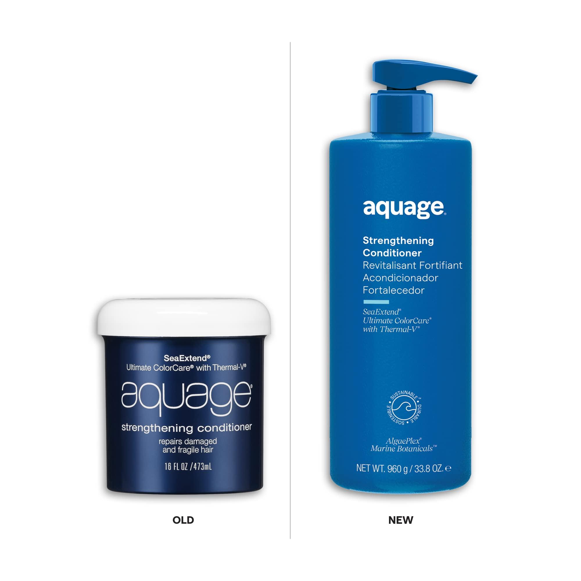 Aquage AQUAGE SeaExtend Strengthening Conditioner, Preserves Hair Color and Protects from Thermal Styling Damage, 33.8 oz