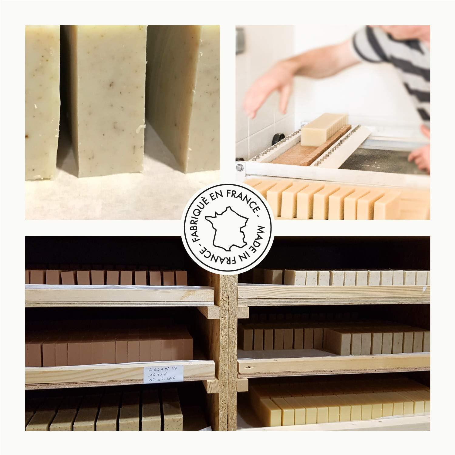 CRIN DE FLEUR CRIN DE FLEUR - Aloe Vera & Nettle Soap Bar - French Artisan Soap Handcrafted in South France, Cold Process, 3.2 oz