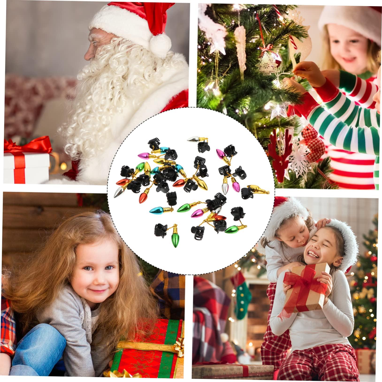 BIUDECO BIUDECO Unique Beard Clips 24pcs Bell Beard Ornaments Sturdy Plastic Beard Decorative Clamps Stylish Beard Hair Clip for Men Random Color