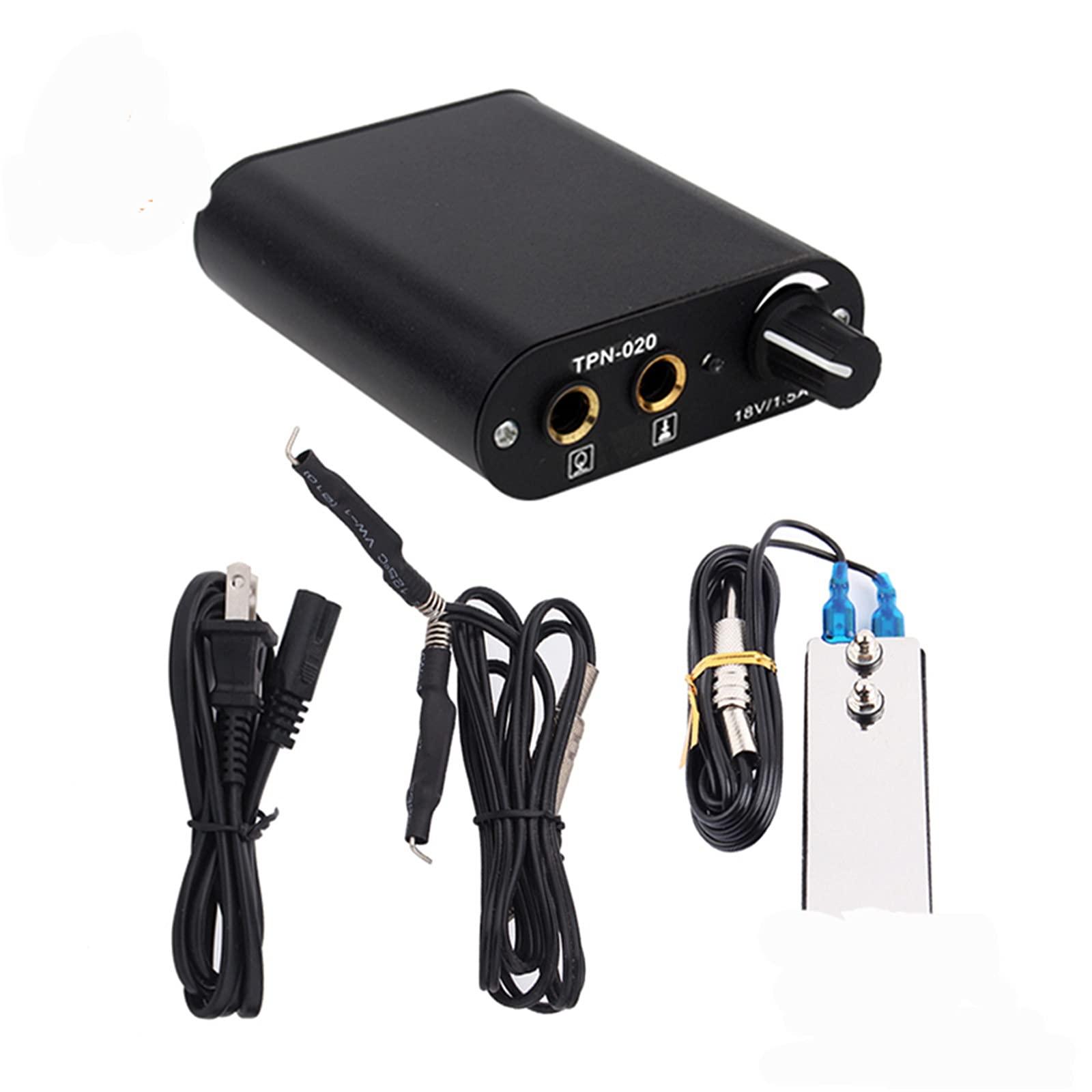 SMax Starter Tattoo Kit 8 Wrap Coil Tattoo Gun Machines Grips Needles Tips Power Supply Tatu Tattoo Supplies,C