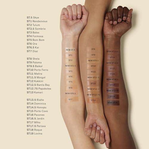 ILIA ILIA - Super Serum Skin Tint SPF 40 | Non-Comedogenic, Vegan, Lightweight to Help Against Blue Light, + Pollution while Hydrating, Smoothing, + Refining (Perissa ST17.5, 1 fl oz | 30 ml)