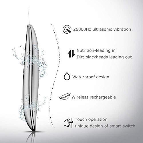 TOUCHBeauty TOUCHBeauty Professional Facial Scrubber Spatula Cordless Blackheads Remover Comedones Extractor Rechargeable Skin Scraper Device -Won Red Dot Winner 2021