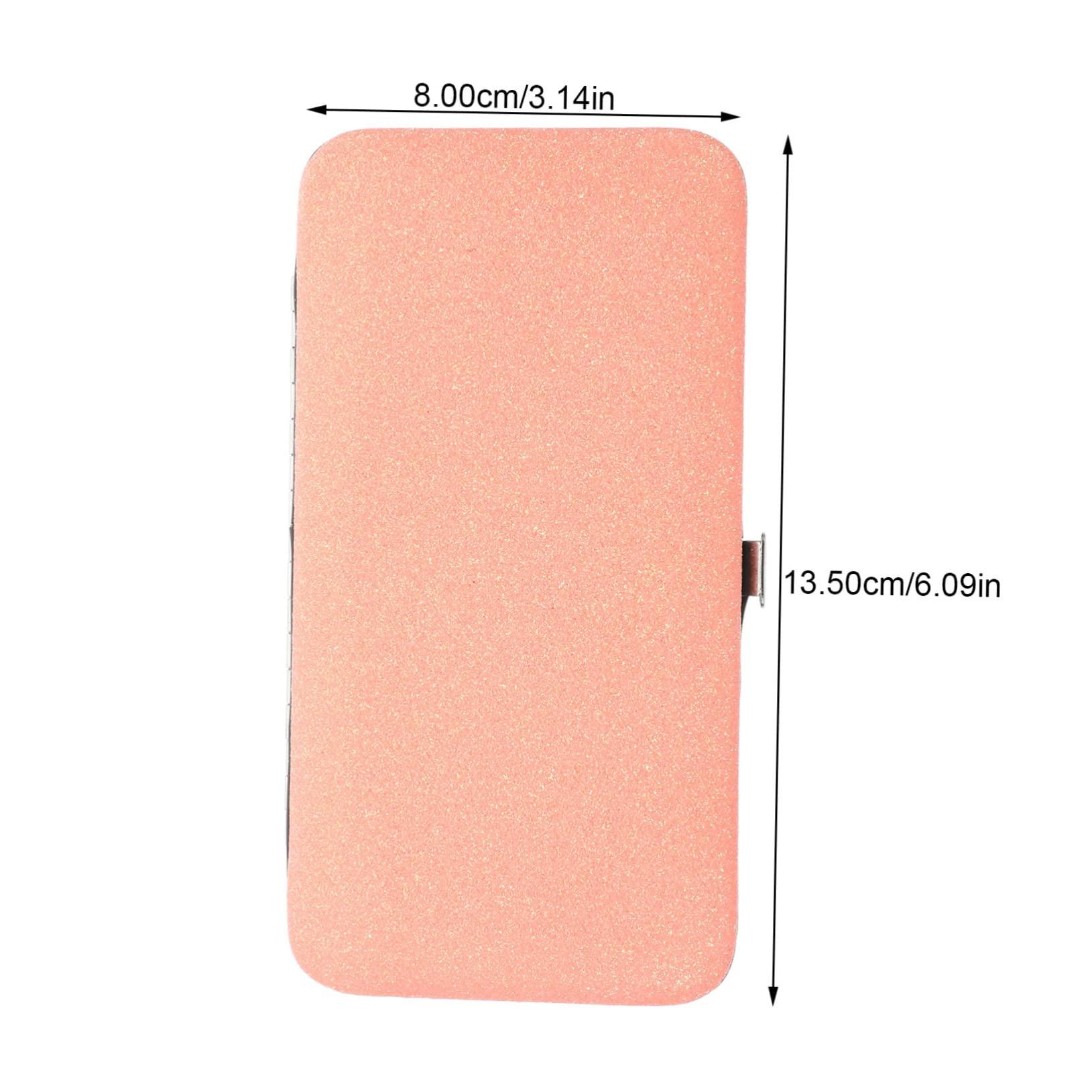 DOITOOL DOITOOL Box Tweezers Storage Bag Eyelash Holder Lashes Tweezers Travel Case Eyelash Container Lash Containers Lash Tweezers Eyelash Extension Tweezers Organizer Makeup Tools Make up Pink