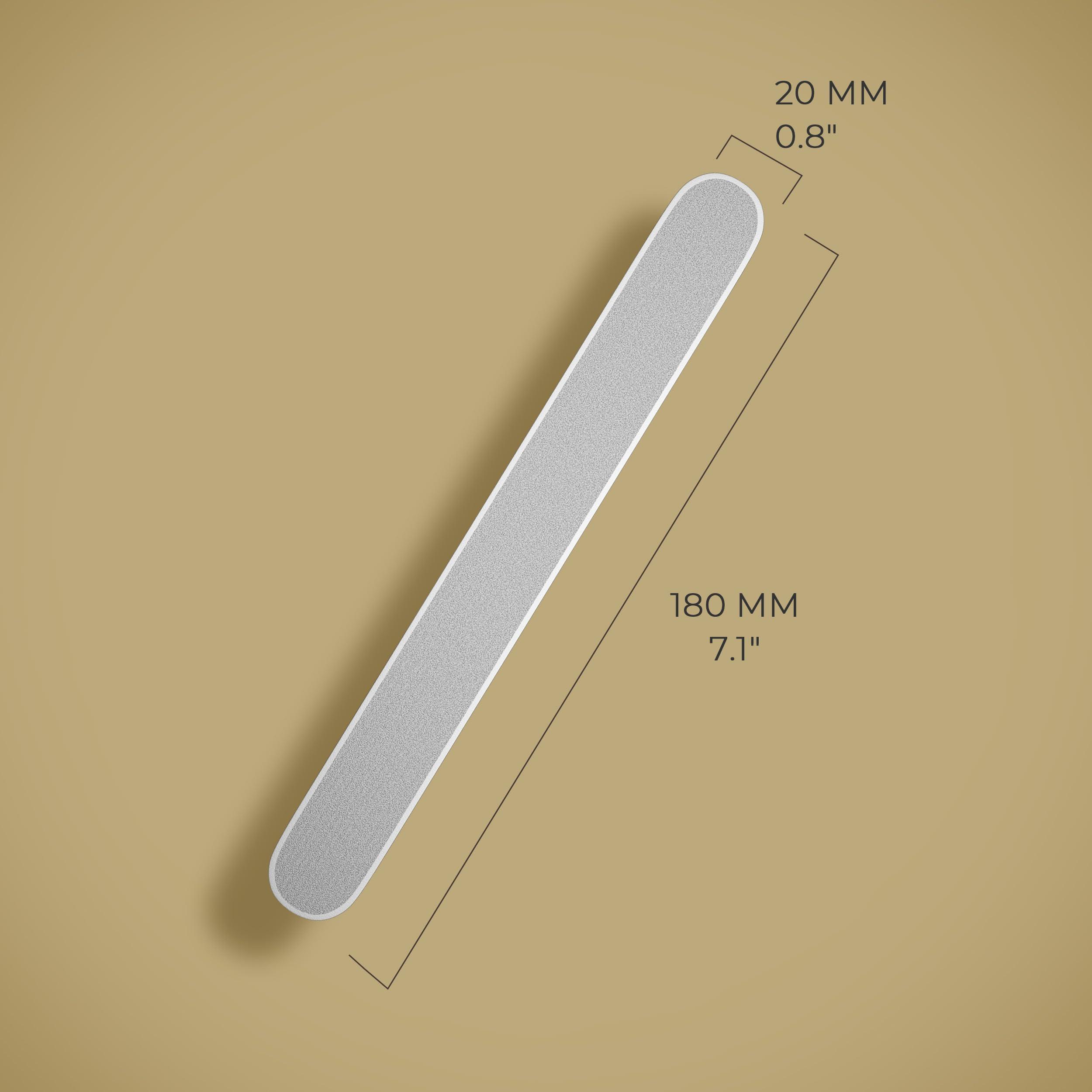 Diamancel Diamancel Luxury Diamond Nail File – #2 Medium Grit - For Most Average Thickness Fingernails (Regular Size)