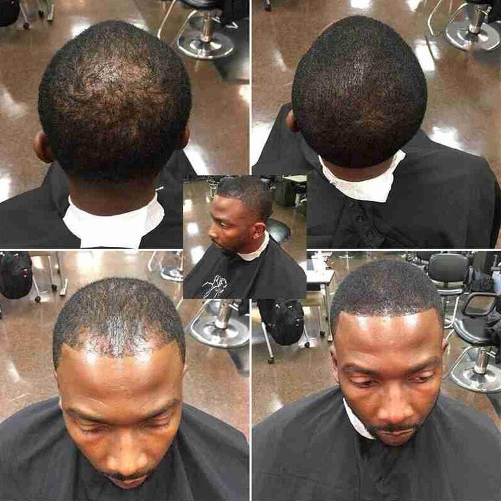 Luzhengyang Luzhengyang Premium Hairline Counter Thickening Concealer Powder - Covers Bald Spots, Thin Hair, Beards - Natural Look - 12g Net Content - black