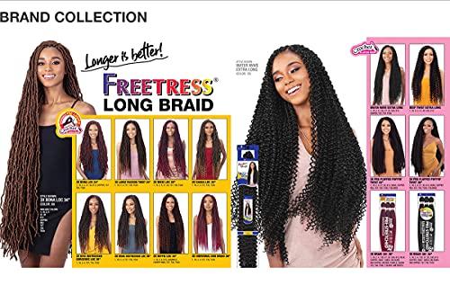 FREETRESS BRAIDS Freetress Crochet Braid - DEEP TWIST EXTRA LONG (2 Dark Brown)