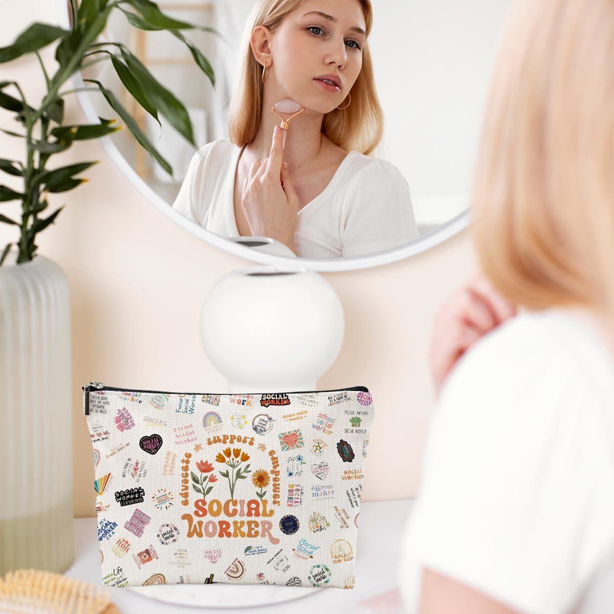 XYZONE XYZONE Social Worker Gifts for Women Men, Funny Social Work Gift, Appreciation Gift for Social Worker Birthday Retirement Graduation