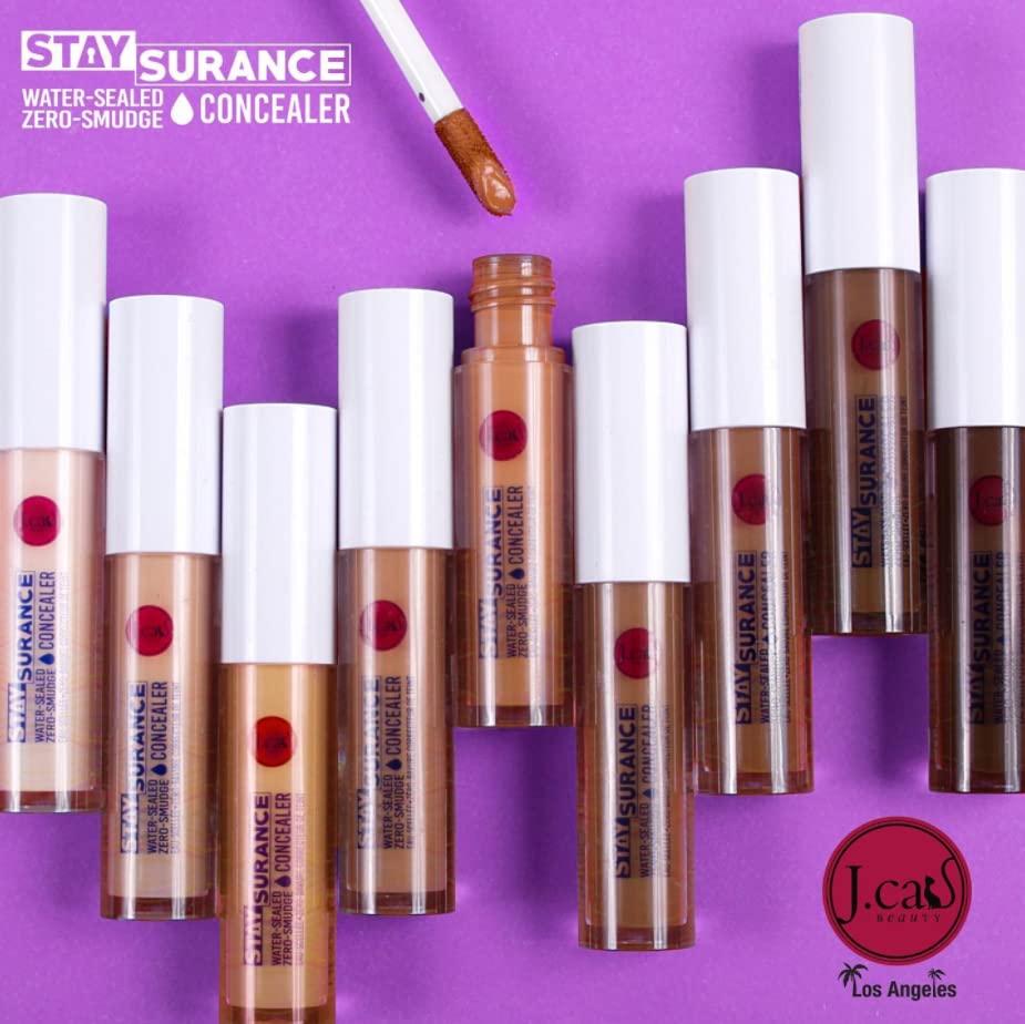 NinthAvenue Basics Concealer J. Cat Beauty Stay surance Water-Sealed Zero-Smudge Concealer Water Proof Delivers Buildable Coverage Without Any Creasing Or Caking 4.8ml / 0.16 fl. oz. (112 Deep Autumn)