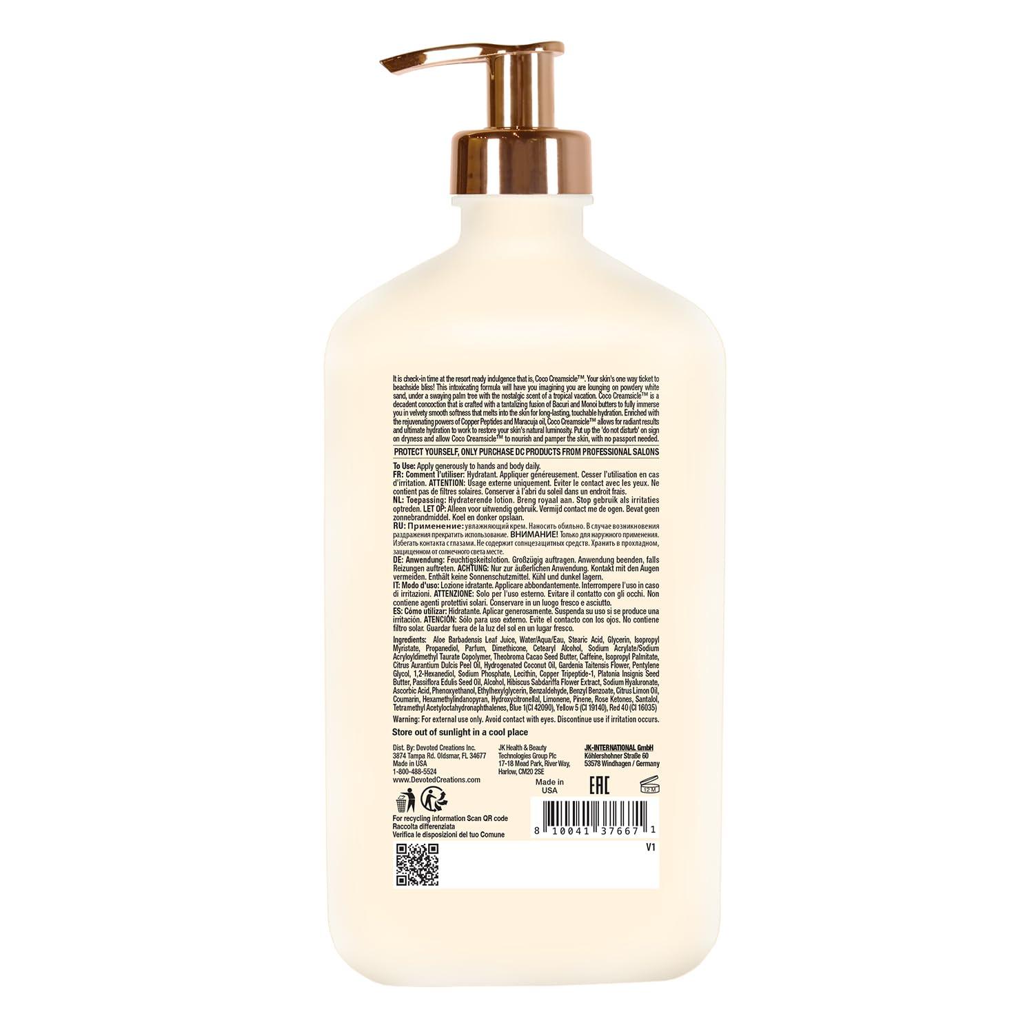 Devoted Creations Devoted Creations Coco Creamcicle - Ultra Hydrating Creamy Soft Skin Hydrator Luxurious Whipped Body Moisturizer