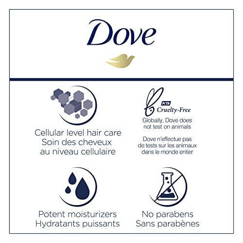 Dove Dove Hair Therapy Serum + Conditioner Rescue & Protect Hair Care For Split Ends and Damaged Hair Visibly Repairs Hair in 1 Minute 33.8 fl oz