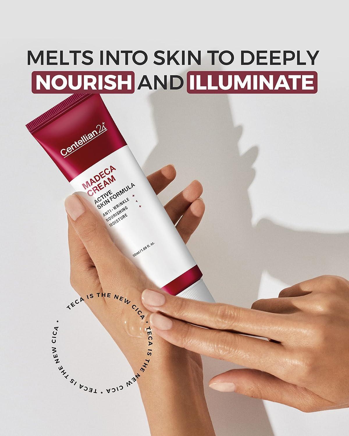 CENTELLIAN 24 CENTELLIAN 24 Valentines Day Gifts Madeca Cream (Season 5, 1.7fl oz) Centella Moisturizer for Face. Korean Skin Care for Dry, Sensitive Skin with TECA, Centella Asiatica, Madecassoside