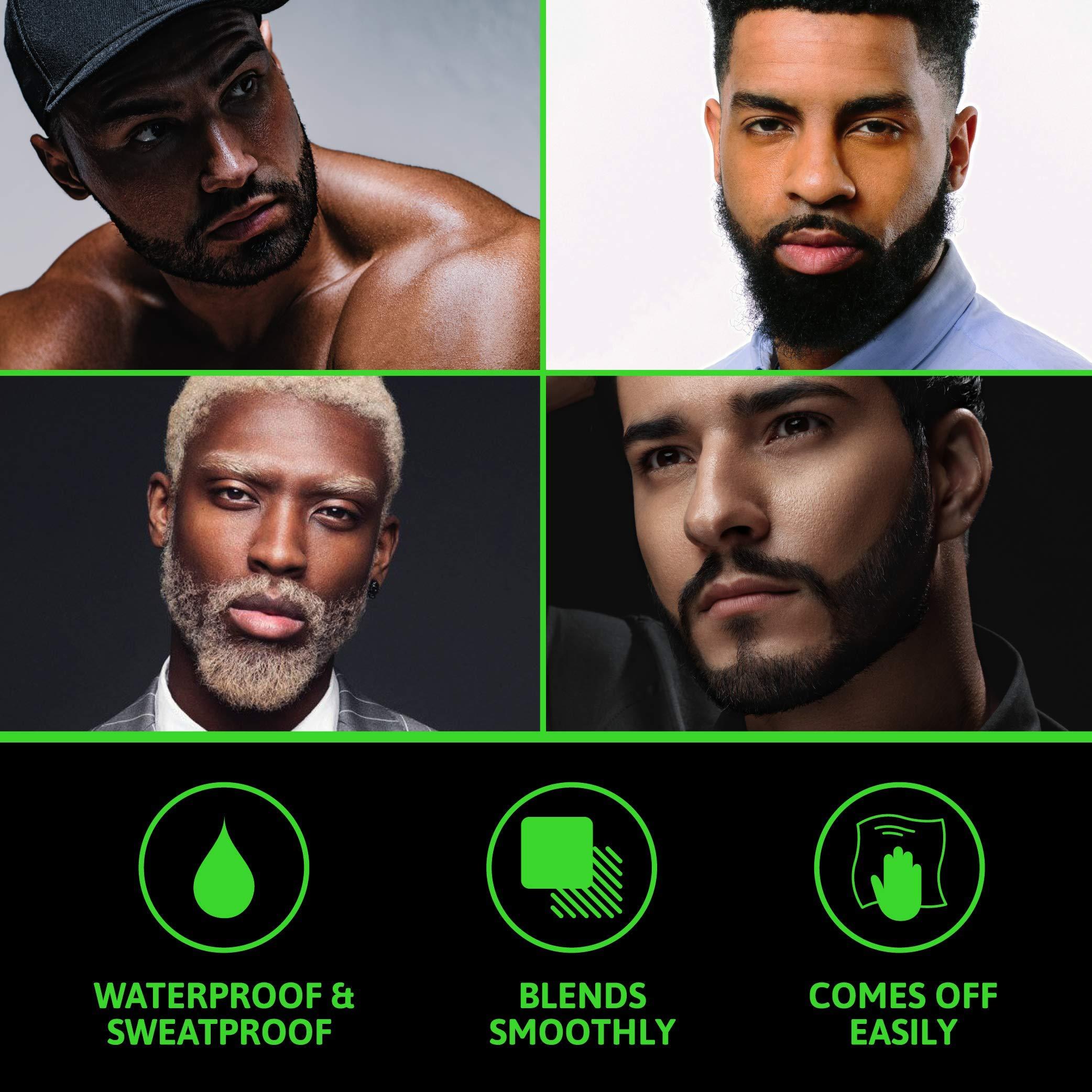 Generic Generic 2 Set Makeup Practice Face 5D Silicone Full Face Makeup Mannequin Face with Stand for Emerging Makeup Artist (Yellow Wheat Face)