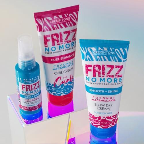 Creightons Frizz No More Creightons Frizz No More Curl Enhance Curl Cream (100ml) - Super smooth & Colour kind. Defends against humidity. Perfect for frizz prone hair. Contains Coconut & Camellia Oil