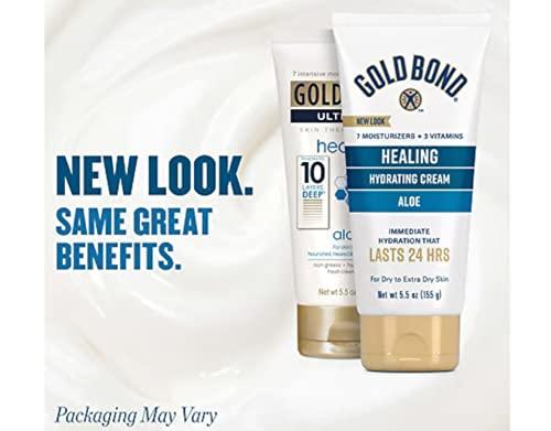 Gold Bond Gold Bond Ultimate Healing Skin Therapy Cream with Aloe - Fresh Clean - 5.5 oz - 2 pk