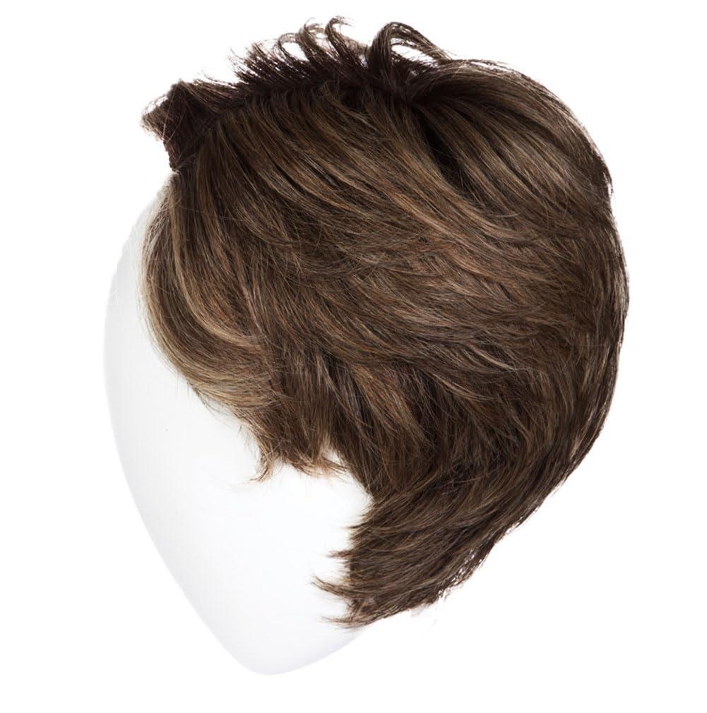 Hair u wear Raquel Welch On The Cover Short Pixie Cut Wig With Texture and Soft Waves, Average Cap Size, RL4/10SS Iced Java