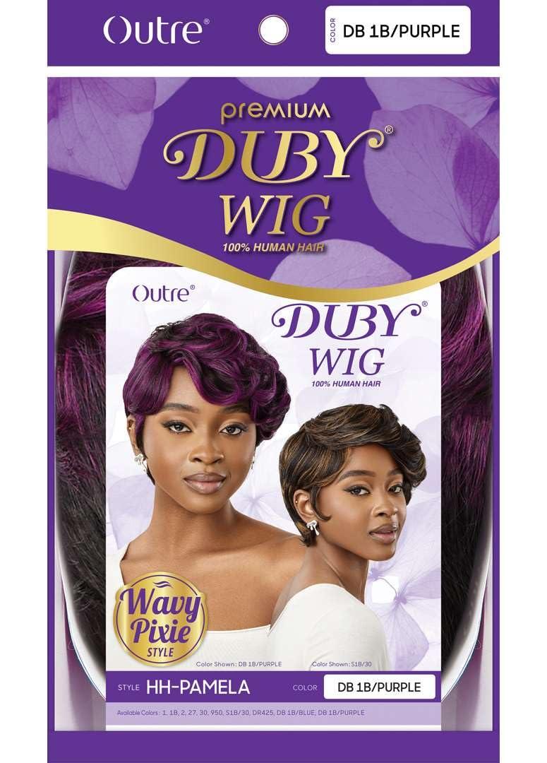 Outre Outre Duby Wig - Human Hair - Pamela (OFF BLACK 1B)