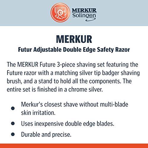 Merkur Merkur Futur Adjustable Double Edge Safety Razor, MK-78C