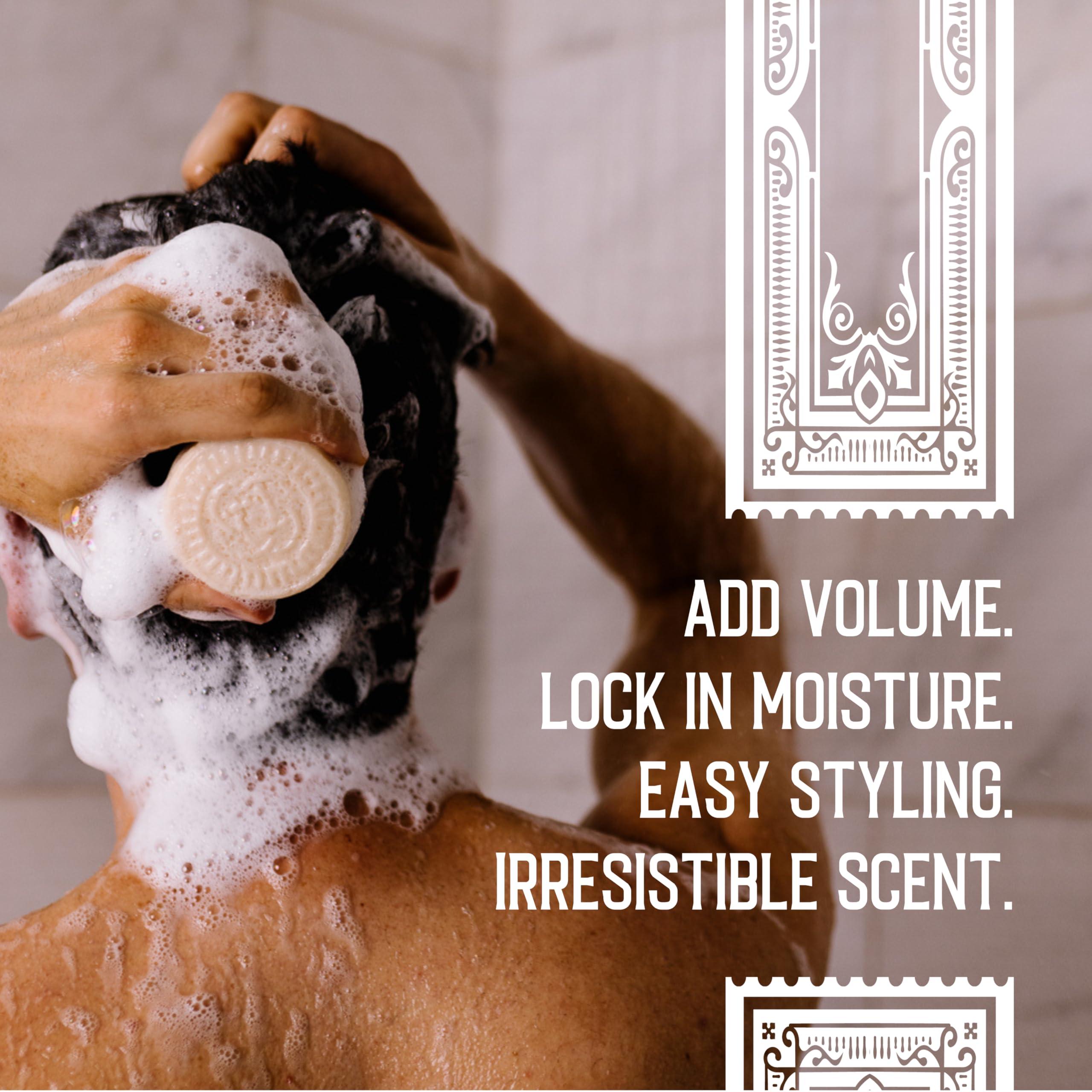 Viori Viori Hamish & Co. Shampoo Bar - Aged Sandalwood - Shampoo for Men - Handcrafted with Scottish Islay and Whiskey Infused - Made from Natural Ingredients - Sulfate, Paraben, Cruelty, and Plastic-Free