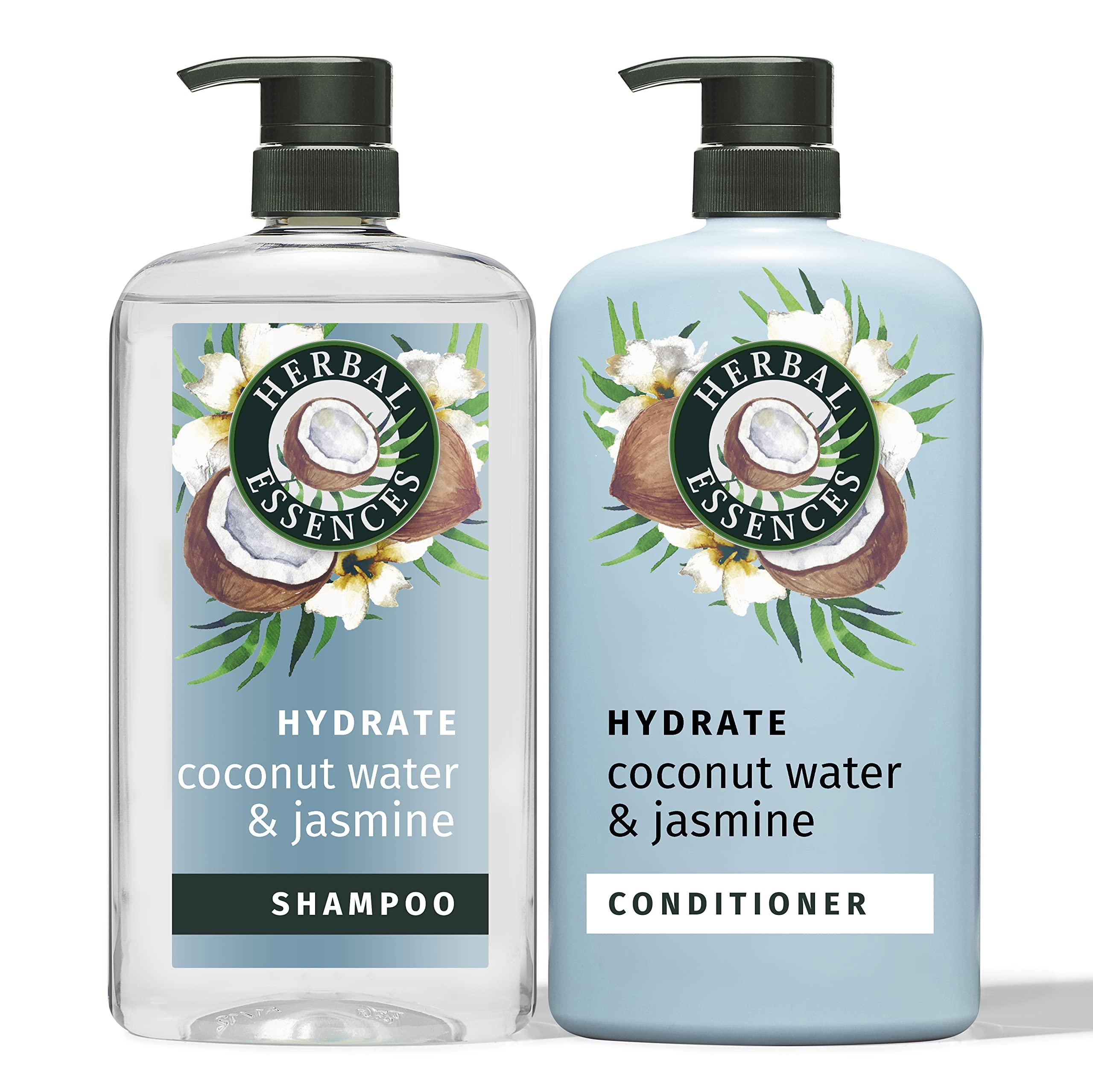 Herbal Essences Herbal Essences Shampoo and Conditioner Set for Dry Hair with Coconut Water and Jasmine, 29.2 Fl Oz