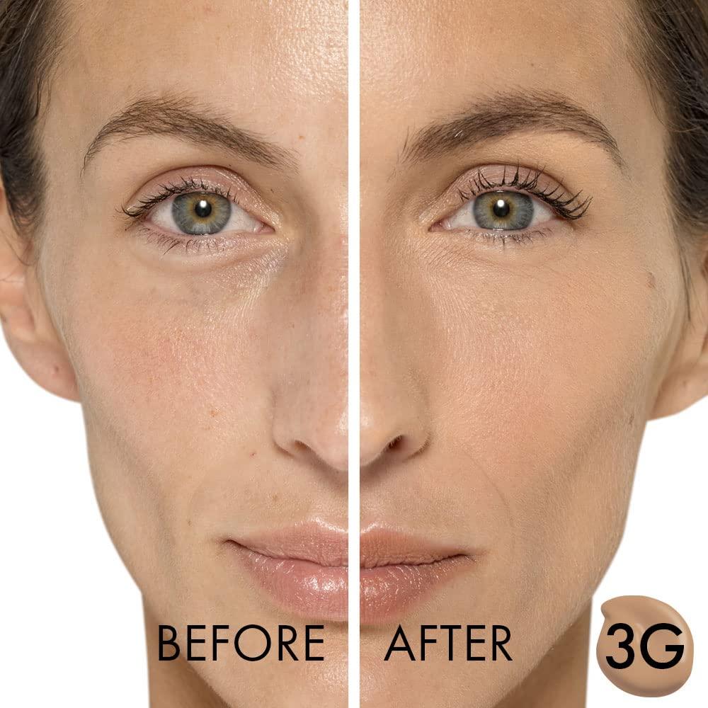 Veil Cosmetics Veil Cosmetics Complexion Fix Liquid Foundation  Buildable Coverage  Water-Resistant, Hypoallergenic, Oil-Free, Cruelty-Free & Vegan  Lightweight & Brightening  Long Lasting (3G Medium Gold)