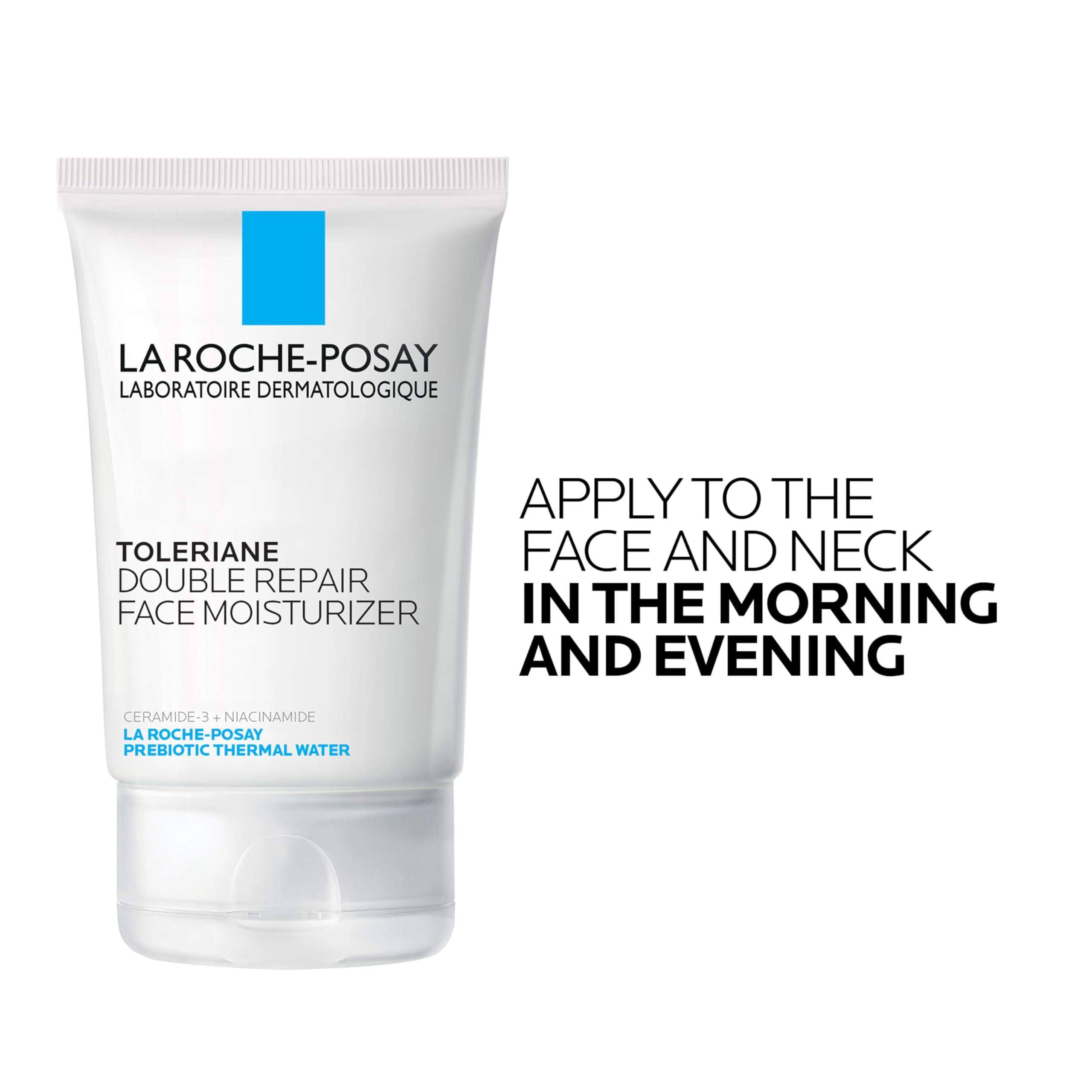 La Roche-Posay La Roche-Posay Toleriane Double Repair Face Moisturizer, Daily Moisturizer Face Cream with Ceramide and Niacinamide for All Skin Types, Oil Free, Fragrance Free