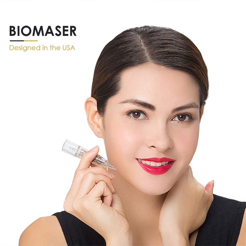 BIOMASER Cartridge Needles – BIOMASER 10PCS Sterilized Permanent Makeup Cartridge Needles Tattoo Needle Fits for Permanent Makeup Machine Pen T100 P1 X1 for Eyebrow Eyeliner Lip (1R-0.3MM)