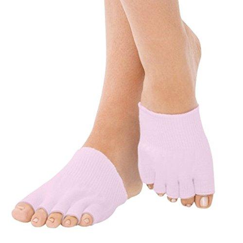 Bcurb Toe Gel Lined Compression Socks Toes Separating Therapeutic