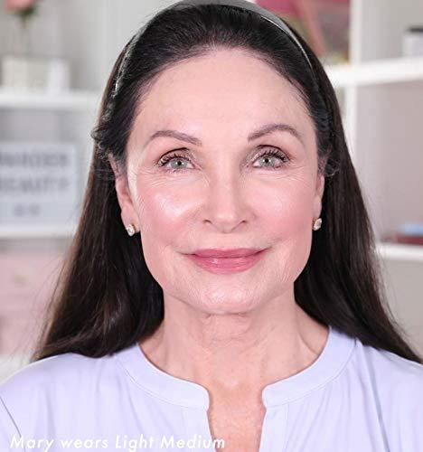 Wander Beauty Nude Illusion Liquid Foundation - Fair Light - Medium to Full Coverage Foundation with Niacinamide & Lotus Extract - Natural Skin Finish - Blurs, Conceals & Contours - Travel-Friendly Tube