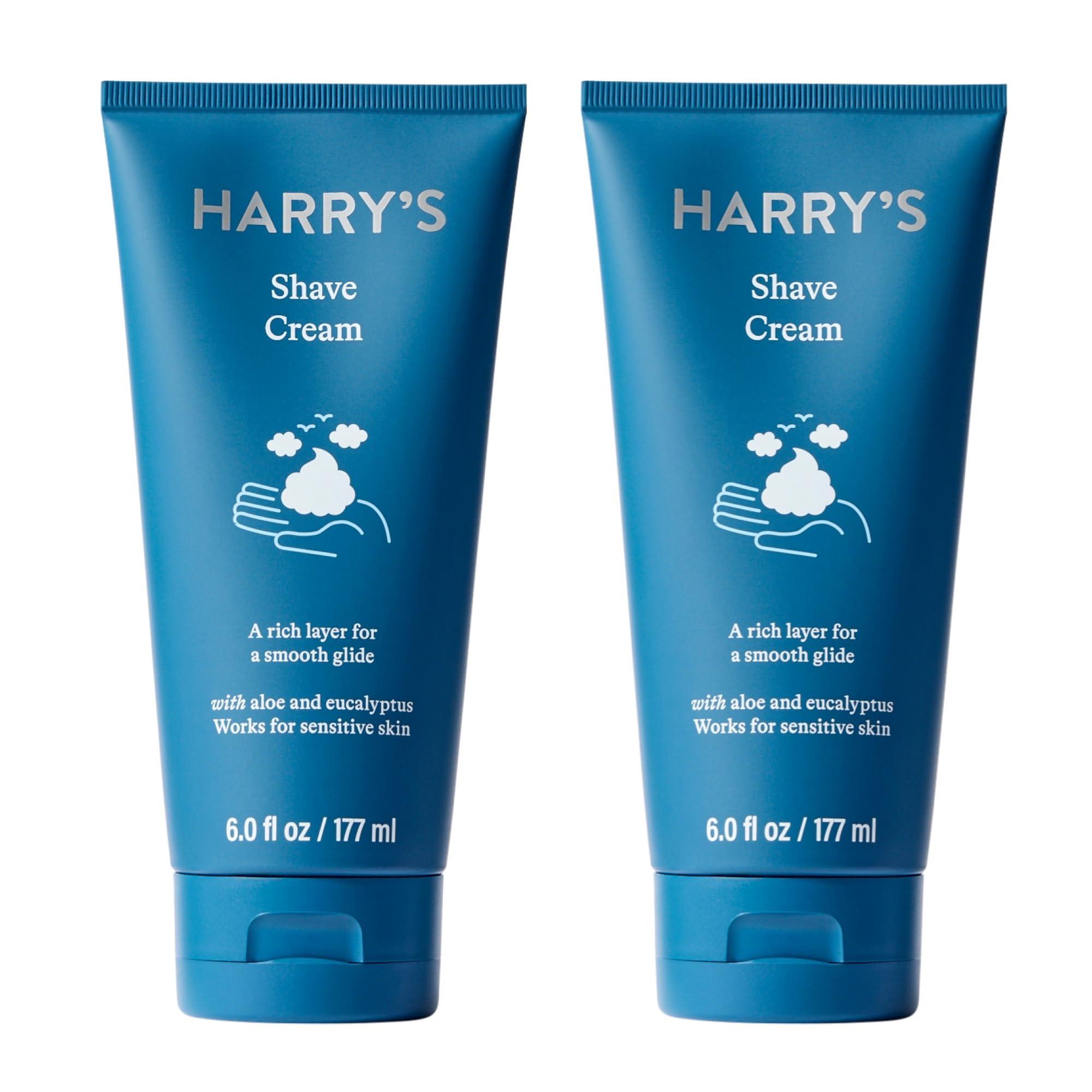 Harry\'s Harry\'s Razors for Men Refills 14 Count and Shaving Cream for Men 2 Pack