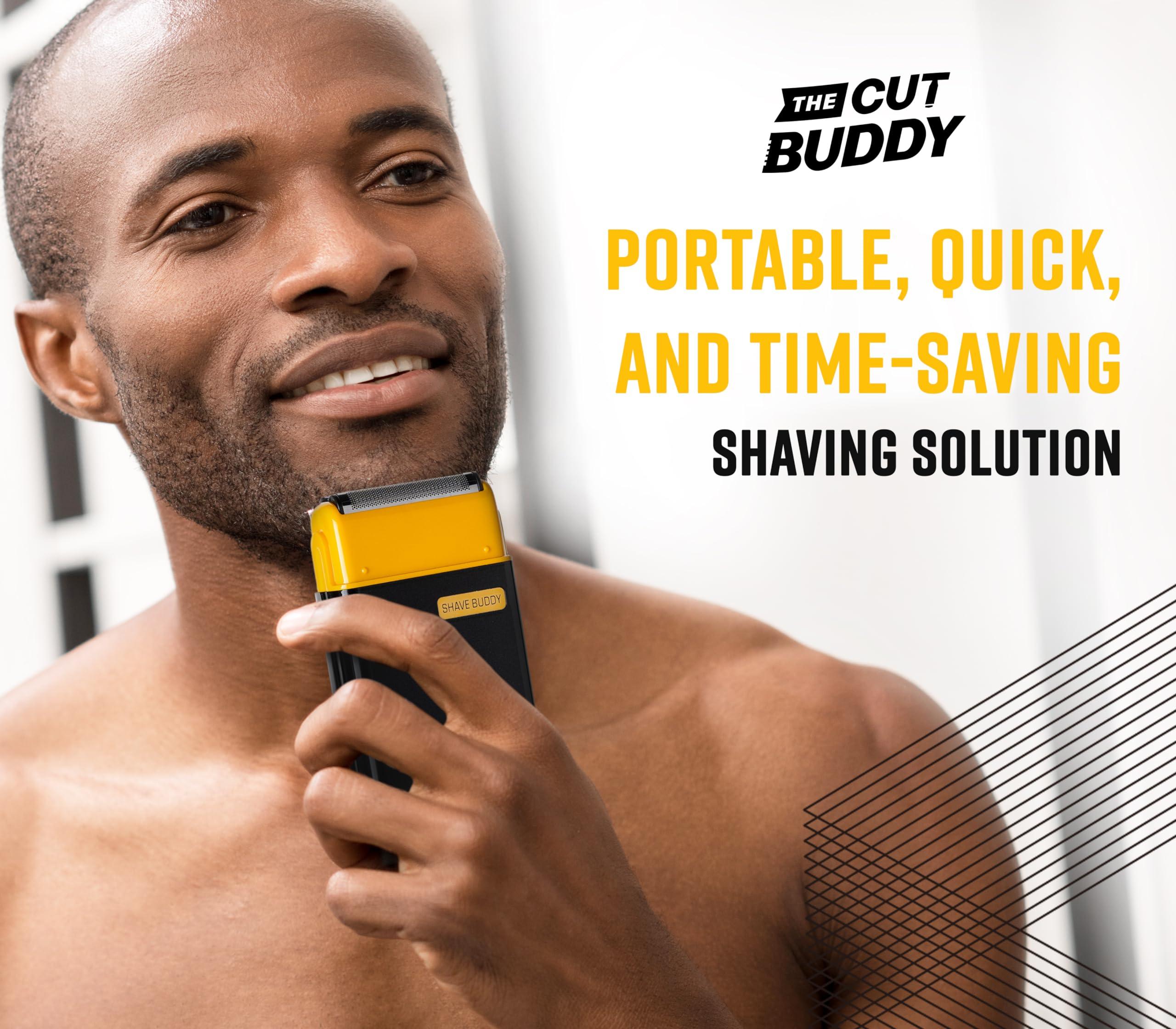 The Cut Buddy Shave Buddy, Compact Foil Electric Shaver for Face & Body, Maintains 5 O'Clock Shadow, Lightweight & Water Resistant, 1 Count