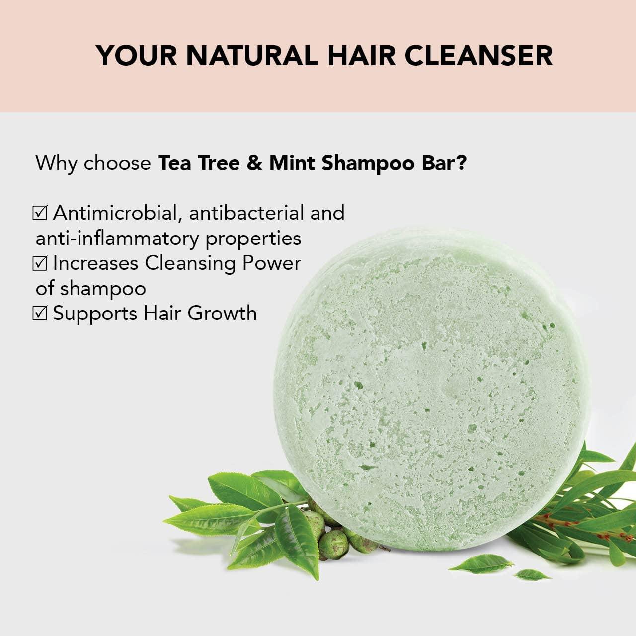 Kitsch Kitsch Tea Tree & Mint Clarifying Bar Shampoo & Stainless Steel Shower Caddy with Suction Cup with Discount