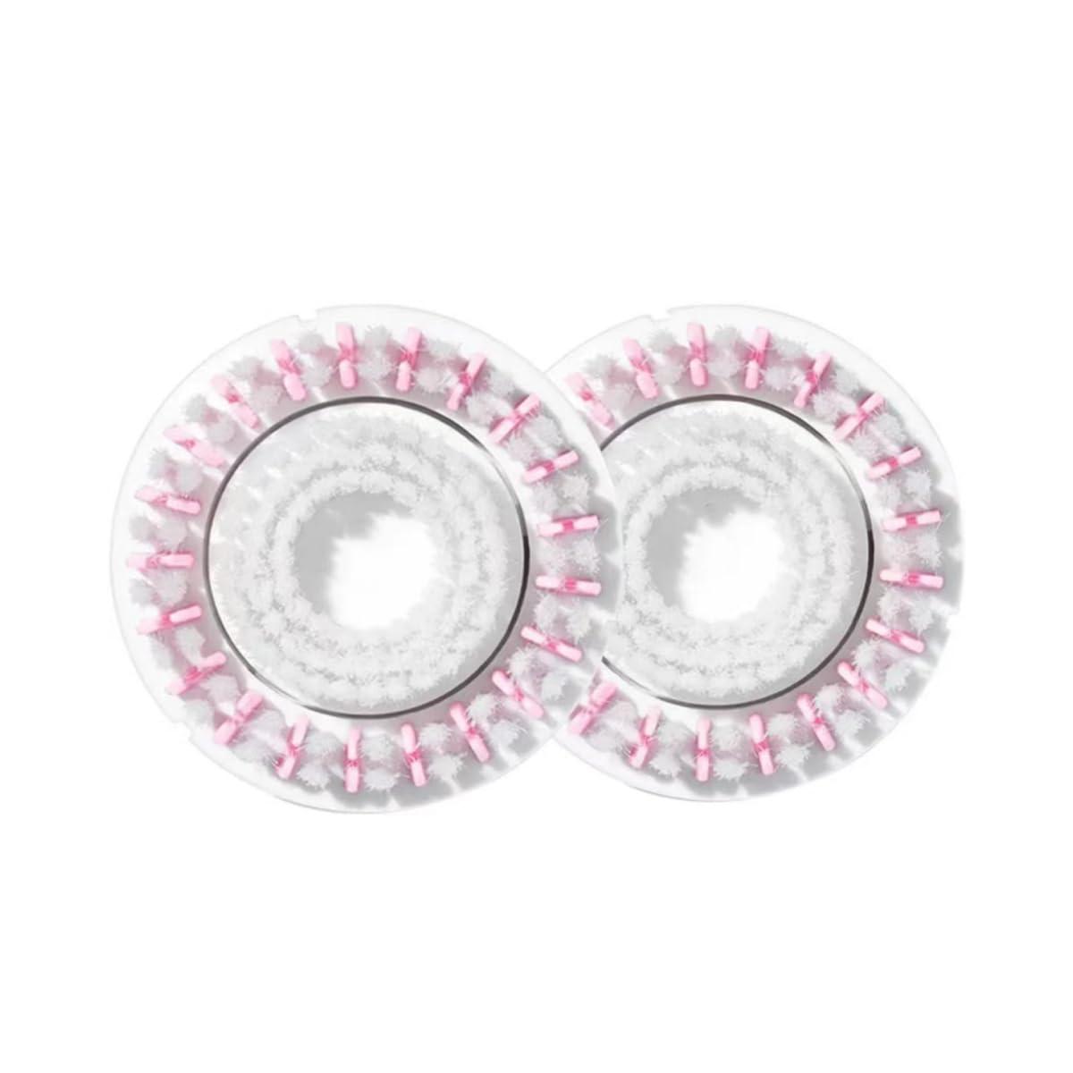 Clarisonic Clarisonic New whitening Facial Cleansing Brush Head Replacement | Compatible with Mia 1, Mia 2, Mia Fit, Alpha Fit,| Same as The Pictures (2Count)