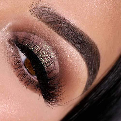 LA Splash LA Splash Cosmetics Loose Glitter Rose Pink Eyeshadow Champagne Metallic Powder for Lips/Hair/Nail/Body - Crystallized Glitter (Cali Rose)