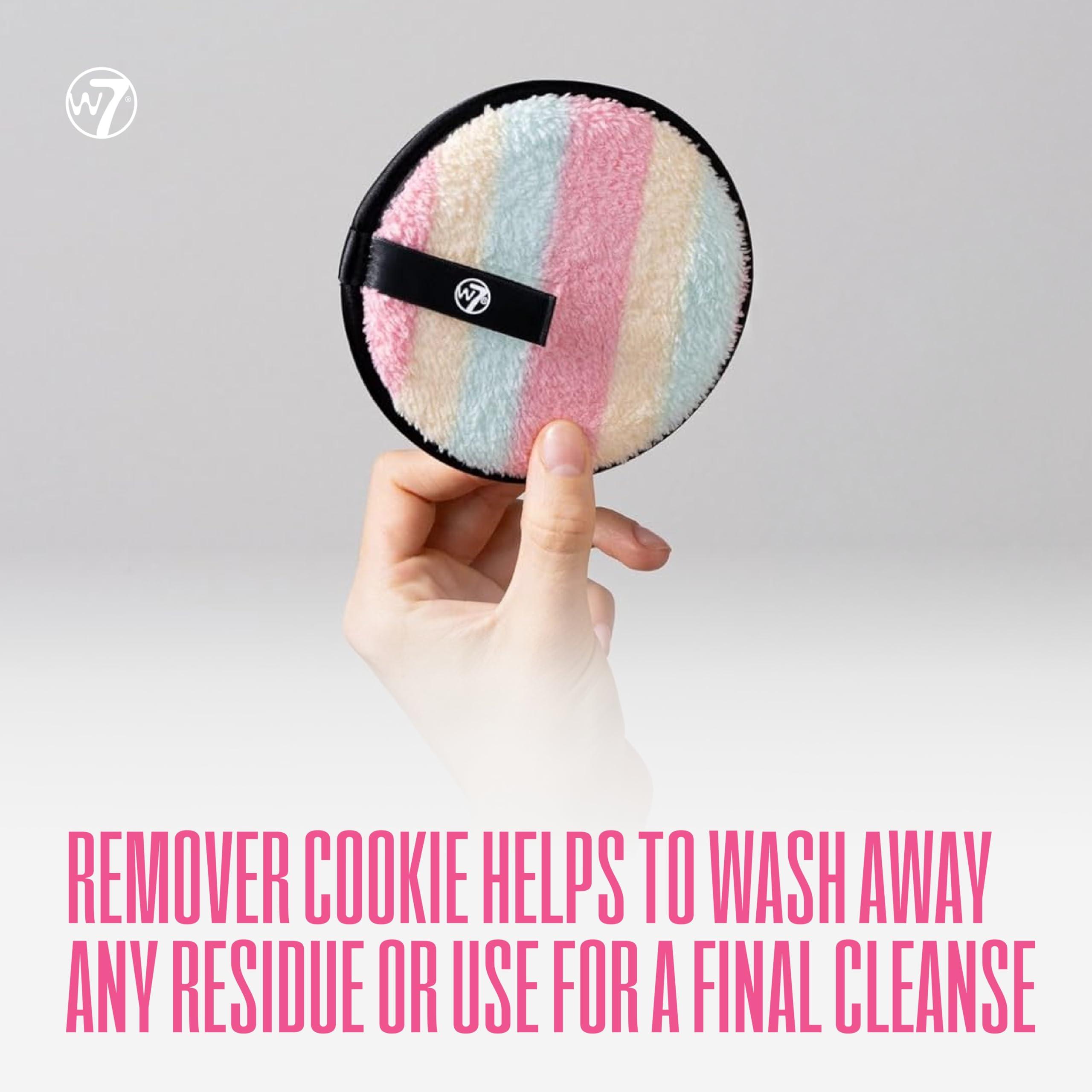 W7 W7 Extra Berry Clean - Makeup Cleansing Balm & Makeup Remover Cookie Disc Duo - Gently Removes Makeup