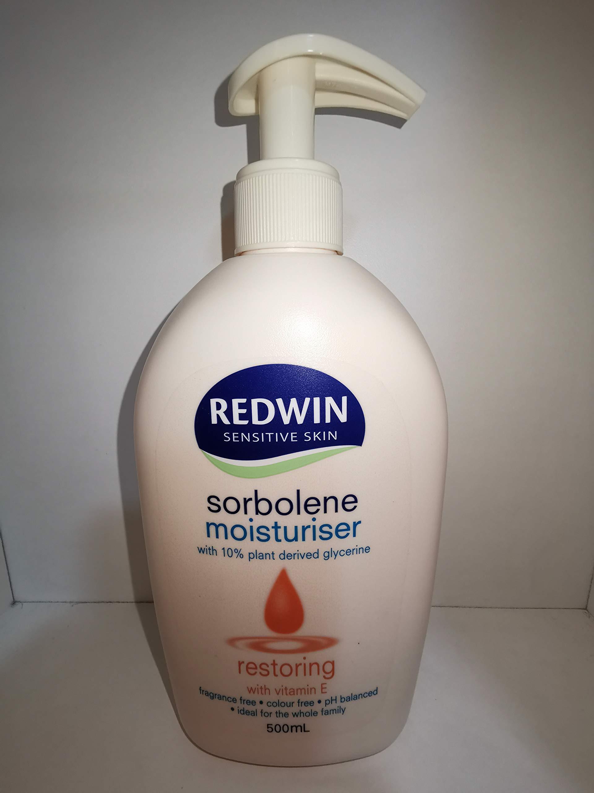 Redwin #MC REDWIN SORBOLENE MOISTURIZER 500ML- Creates A Protective Barrier, That Locks In Moisture Deep Within Your Skin. Redwin Sorbolene Is Suitable For Even The Most Sensitive Skin.