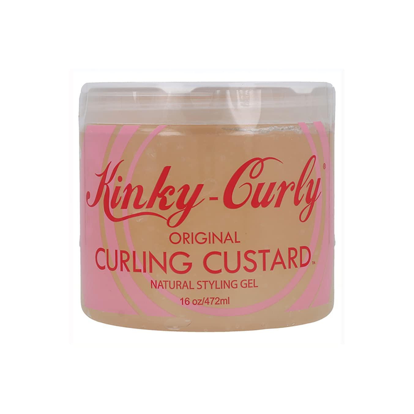 Kinky Curly Kinky Curly Original Curling Custard Natural Styling Gel 16 oz