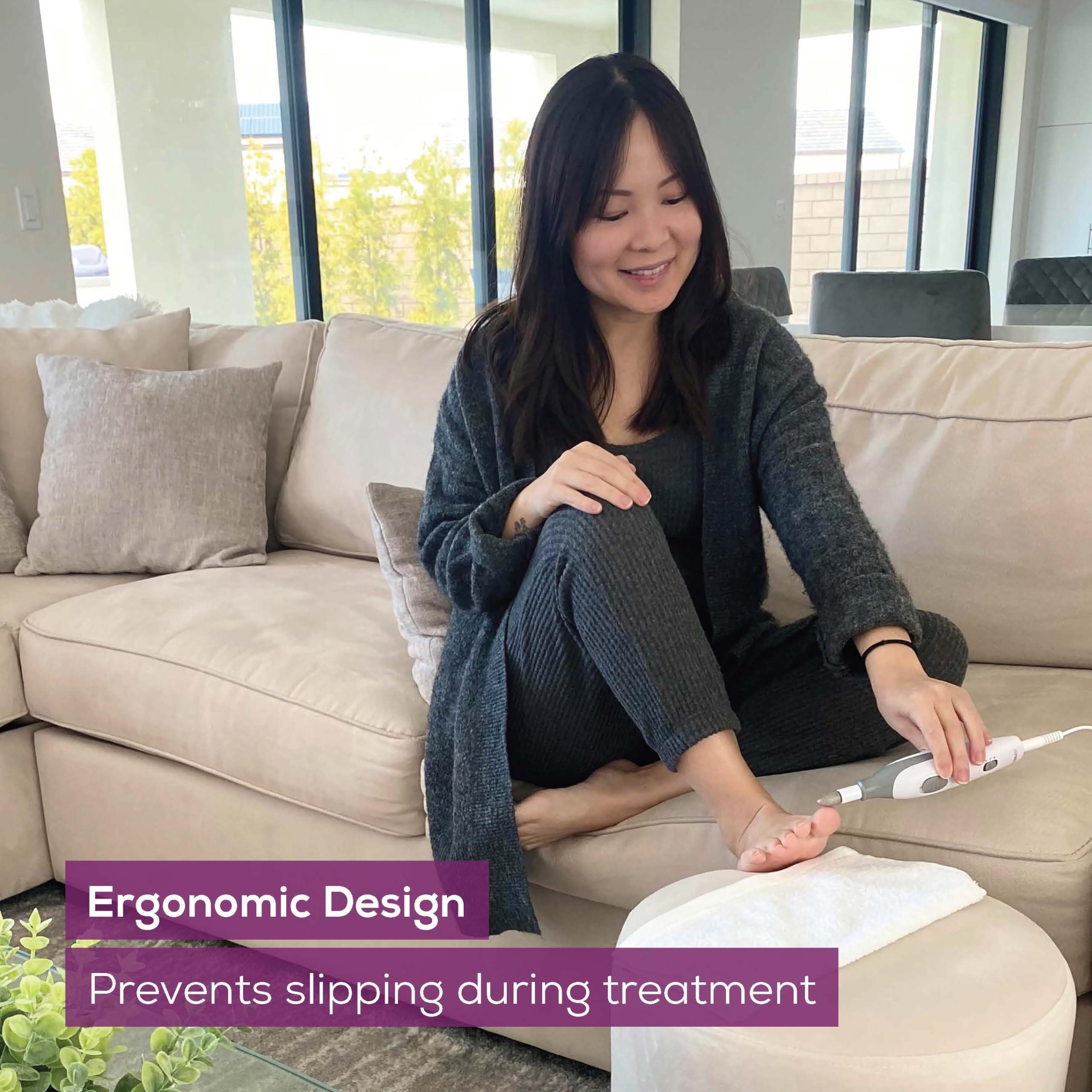 Beurer Beurer MP32 Electric Nail Drill with 7 Attachments, Manicure/Pedicure Set with 2-Speed Levels & Dual Rotation for Salon-Quality Nail Care at Home, Including Storage Case