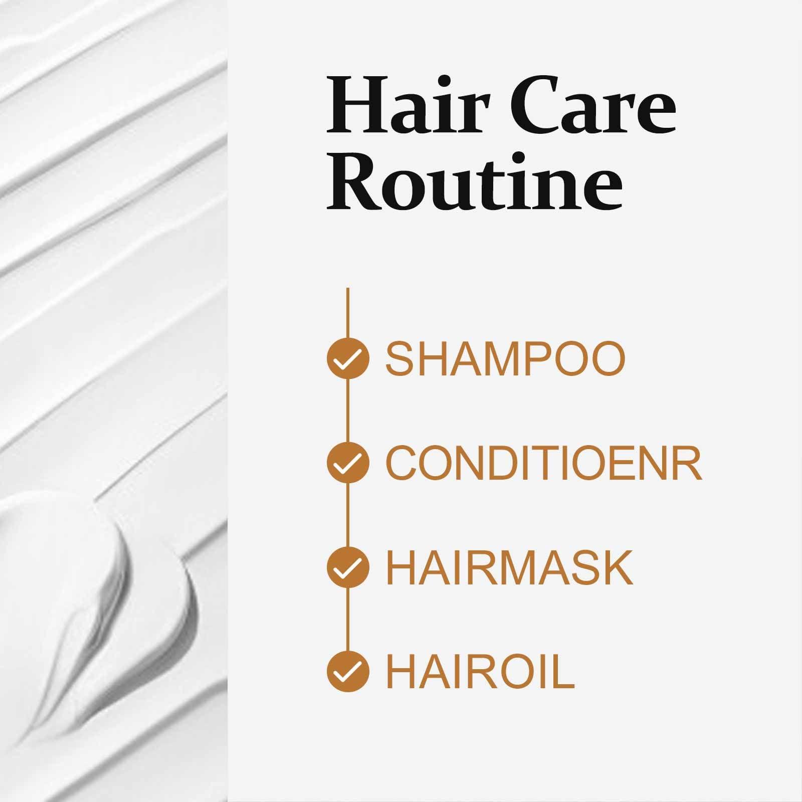 NUSPA NUSPA 2 Pack Natural Organic Sulfate Free Moroccan Argan Oil Shampoo and Conditioner Sets - Color Safe Treatment, UV Protection, Intense Moisturizing Smooth For Dry, Damaged, Frizzy Hair